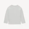 Maglietta a maniche lunghe ricamata “Kenzo Signature” in cotone Maglietta a maniche lunghe ricamata “Kenzo Signature” in cotone