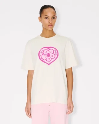 Maglietta ampia “Kenzo Boke Heart” in cotone Maglietta ampia “Kenzo Boke Heart” in cotone