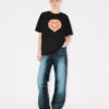 Maglietta ampia “Kenzo Boke Heart” in cotone Maglietta ampia “Kenzo Boke Heart” in cotone