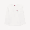 Maglietta relax a maniche lunghe “Kenzo Tulip” in cotone Maglietta relax a maniche lunghe “Kenzo Tulip” in cotone