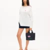 Maglietta relax a maniche lunghe “Kenzo Tulip” in cotone Maglietta relax a maniche lunghe “Kenzo Tulip” in cotone