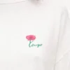 Maglietta relax a maniche lunghe “Kenzo Tulip” in cotone Maglietta relax a maniche lunghe “Kenzo Tulip” in cotone