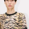 Maglietta slim “Kenzo Tiger” in cotone