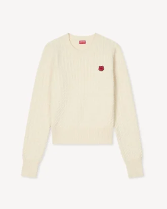 Maglione “Boke Flower” in cotone e lana