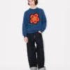 Maglione “Boke Flower” in cotone e lana Maglione “Boke Flower” in cotone e lana