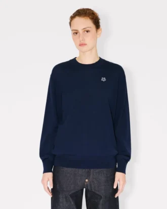 Maglione “Boke Flower” in lana merino