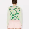 Maglione decorato “Kenzo Floral” in misto cotone e lana Maglione decorato “Kenzo Floral” in misto cotone e lana