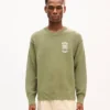 Maglione in cotone con ricamo “Kenzo Paris Emblem” Maglione in cotone con ricamo “Kenzo Paris Emblem”