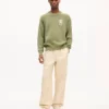 Maglione in cotone con ricamo “Kenzo Paris Emblem” Maglione in cotone con ricamo “Kenzo Paris Emblem”
