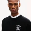 Maglione in cotone con ricamo “Kenzo Paris Emblem” Maglione in cotone con ricamo “Kenzo Paris Emblem”