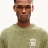 Maglione in cotone con ricamo “Kenzo Paris Emblem” Maglione in cotone con ricamo “Kenzo Paris Emblem”