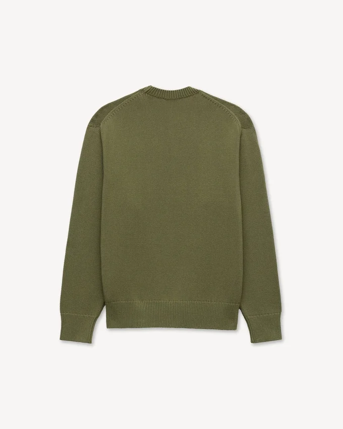 Maglione in cotone con ricamo “Kenzo Paris Emblem” Maglione in cotone con ricamo “Kenzo Paris Emblem”