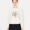 Maglione in lana con ricamo “Boke Flower” Maglione in lana con ricamo “Boke Flower”