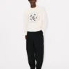 Maglione in lana con ricamo “Boke Flower” Maglione in lana con ricamo “Boke Flower”