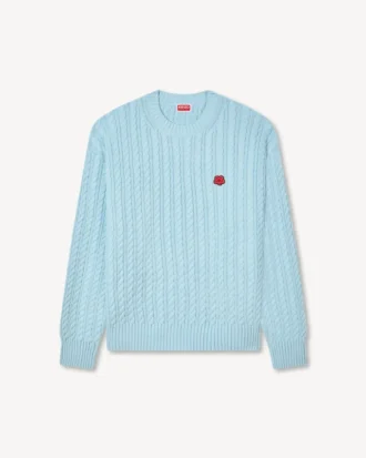 Maglione in maglia “Boke Flower” in misto cotone e lana Maglione in maglia “Boke Flower” in misto cotone e lana