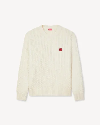Maglione in maglia “Boke Flower” in misto cotone e lana Maglione in maglia “Boke Flower” in misto cotone e lana