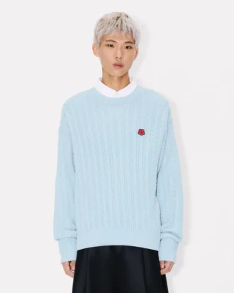 Maglione in maglia “Boke Flower” in misto cotone e lana Maglione in maglia “Boke Flower” in misto cotone e lana