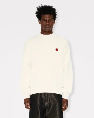 Maglione in maglia “Boke Flower” in misto cotone e lana Maglione in maglia “Boke Flower” in misto cotone e lana