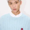 Maglione in maglia “Boke Flower” in misto cotone e lana Maglione in maglia “Boke Flower” in misto cotone e lana
