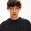 Maglione in maglia con ricamo “Kenzo Signature” Maglione in maglia con ricamo “Kenzo Signature”