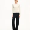 Maglione in maglia larga ricamato “Kenzo Signature” in misto cotone e lana Maglione in maglia larga ricamato “Kenzo Signature” in misto cotone e lana