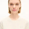 Maglione in maglia larga ricamato “Kenzo Signature” in misto cotone e lana Maglione in maglia larga ricamato “Kenzo Signature” in misto cotone e lana