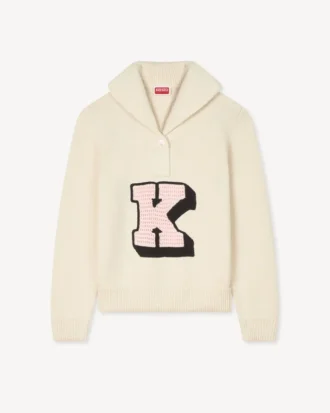 Maglione ‘Kenzo Badges’ in misto cotone e lana
