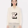 Maglione ‘Kenzo Badges’ in misto cotone e lana Maglione ‘Kenzo Badges’ in misto cotone e lana