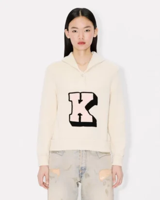 Maglione ‘Kenzo Badges’ in misto cotone e lana