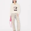 Maglione ‘Kenzo Badges’ in misto cotone e lana Maglione ‘Kenzo Badges’ in misto cotone e lana