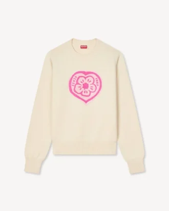 Maglione “Kenzo Boke Heart” in misto cotone e lana