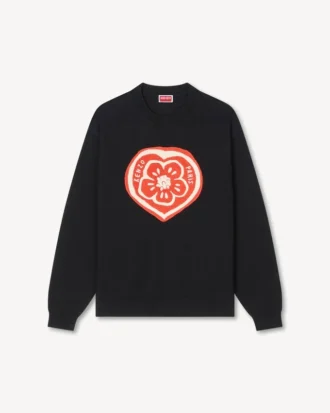 Maglione “Kenzo Boke Heart” in misto cotone e lana