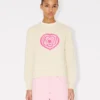 Maglione “Kenzo Boke Heart” in misto cotone e lana Maglione “Kenzo Boke Heart” in misto cotone e lana