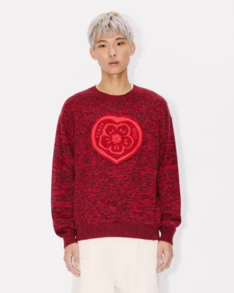 Maglione “Kenzo Boke Heart” in misto cotone e lana
