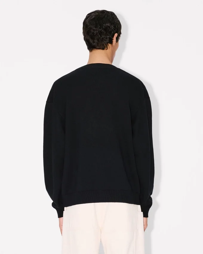Maglione “Kenzo Boke Heart” in misto cotone e lana Maglione “Kenzo Boke Heart” in misto cotone e lana