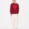 Maglione “Kenzo Boke Heart” in misto cotone e lana