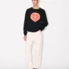 Maglione “Kenzo Boke Heart” in misto cotone e lana Maglione “Kenzo Boke Heart” in misto cotone e lana