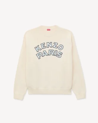 Maglione “Kenzo Paris Emblem” in misto lana e cotone Maglione “Kenzo Paris Emblem” in misto lana e cotone