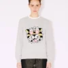 Maglione “Kenzo Wild Tiger” in misto cotone e lana Maglione “Kenzo Wild Tiger” in misto cotone e lana
