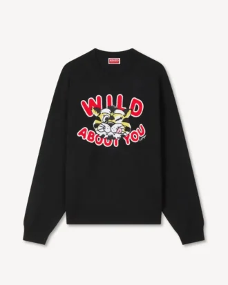 Maglione “Kenzo Wild Tiger” in misto lana e cotone