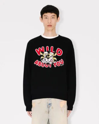 Maglione “Kenzo Wild Tiger” in misto lana e cotone