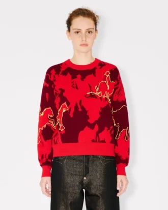 Maglione “Lunar New Year” in misto cotone e lana