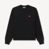 Maglione ricamato “Boke Flower” in lana merino