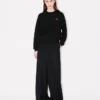 Maglione ricamato “Boke Flower” in lana merino