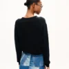 Maglione ricamato “Kenzo Tulip” in cotone spugnoso