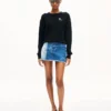 Maglione ricamato “Kenzo Tulip” in cotone spugnoso