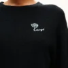 Maglione ricamato “Kenzo Tulip” in cotone spugnoso