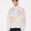 Maglione ricamato “Kenzo Winter Holidays” in lana Maglione ricamato “Kenzo Winter Holidays” in lana