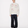 Maglione ricamato “Kenzo Winter Holidays” in lana Maglione ricamato “Kenzo Winter Holidays” in lana