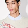 Maglione ricamato “Kenzo Winter Holidays” in lana Maglione ricamato “Kenzo Winter Holidays” in lana